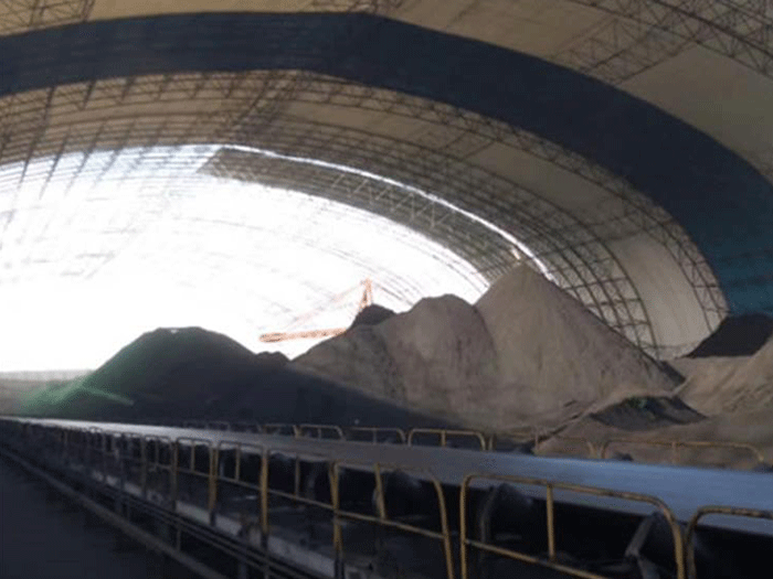 汉中煤棚料仓网架